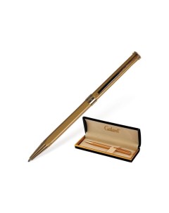 Ручка подарочная шариковая Stiletto Gold 0 7 мм Галант