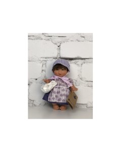 Кукла Джестито девочка ухмыляется в фиолетовом 18 см Lamagik s.l.