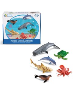 Игровой набор Обитатели океана 6 элементов Learning resources