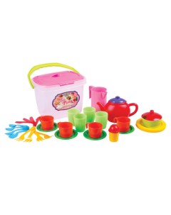 Набор Корзинка для чаепития 35 предметов Zarrin toys