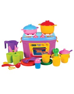 Кухня игровая Mini Stove с набором 35 предметов Zarrin toys