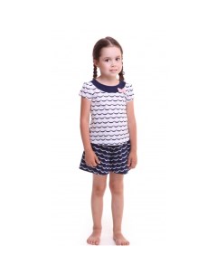 Комплект футболка и юбка шорты для девочки Р608693 Свiтанак