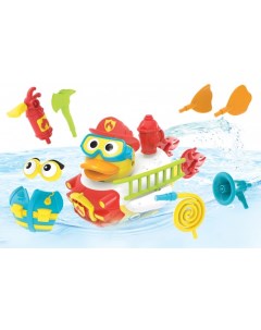 Игрушка водная Утка пожарный с водометом и аксессуарами Yookidoo