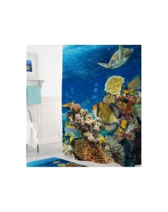 Шторы для ванн полиэстер Digital Printed Aquarium 180х200 см Tropikhome