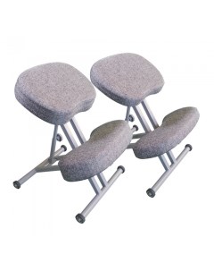 Коленный стул повышенной мягкости СК1 2 серый корпус Олимп