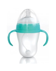 Бутылочка силиконовая антиколиковая соска для новорожденных 240 мл Kunder