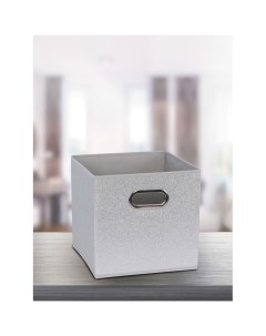 Ящик для хранения Silver Shine без крышки STB 126 28х28х27 см Фея порядка