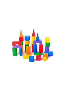 Развивающая игрушка Строительный набор Стена 2 30 элементов Свсд