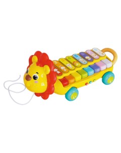 Каталка игрушка Лев с ксилофоном Sharktoys