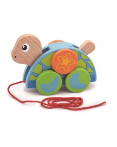 Каталка игрушка на веревочке Черепаха Viga