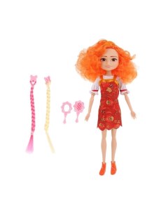 Кукла Варвара Краса длинная коса с аксессуарами 29 см Карапуз