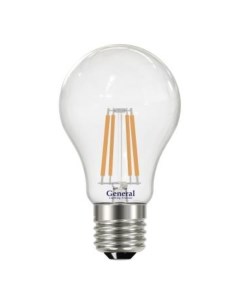 Светильник Лампа LED филамент 10W А60 Е27 4500 груша 10 шт General