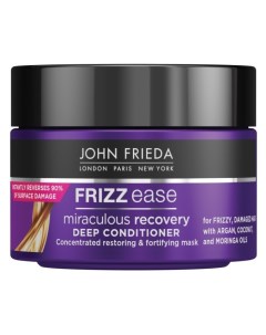 Интенсивная маска для ухода за непослушными волосами Frizz Ease Miraculous Recovery 250 мл John frieda