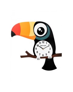 Часы детские настенные Design Zoo Тукан Kett-up