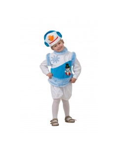 Карнавальный костюм Снеговик снежный Плюшевая сказка 271 Batik