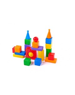 Развивающая игрушка Строительный набор Стена 2 22 элемента Свсд