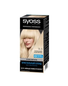 Платиновый осветлитель для волос 13 5 Кристальный блонд Syoss