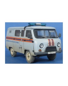 Сборная модель Автомобиль аварийно спасательной службы УАЗ 3909 1 43 Zvezda