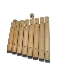 Деревянная игрушка Ксилофон неокрашенный 8 тонов Rntoys