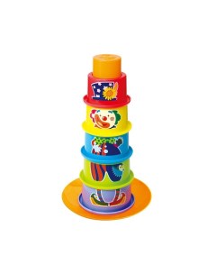 Развивающая игрушка Пирамида Клоун Playgo