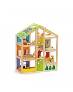 Кукольный дом для мини кукол с мебелью 33 предмета Hape