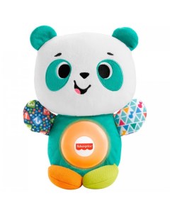 Развивающая игрушка Linkimals Плюшевый панда Fisher price