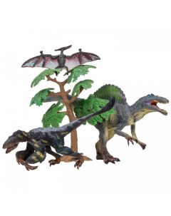 Набор Динозавры и драконы для детей Мир динозавров 4 предметов MM206 019 Masai mara