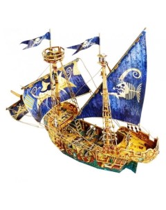 Сборная модель из картона Пиратский корабль Умная бумага