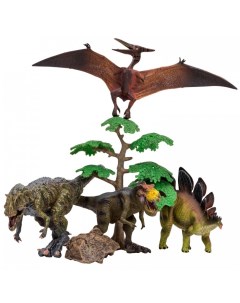Набор Динозавры и драконы для детей Мир динозавров 6 предметов MM206 026 Masai mara