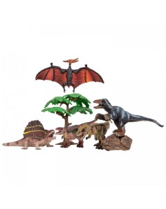 Набор Динозавры и драконы для детей Мир динозавров 7 предметов Masai mara
