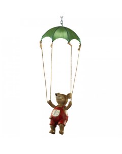 Ёлочная игрушка Мышь на парашюте 10 см Erich krause
