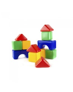 Развивающая игрушка Кубики строительные Пластмастер