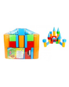 Развивающая игрушка Набор строительный Хуторок 29 предметов Orion toys