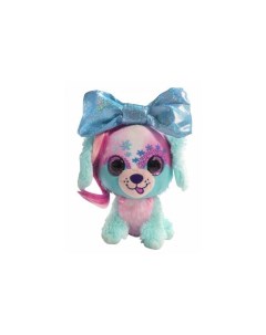 Мягкая игрушка Little Bow Pets щенок Frosty с бантиком сюрпризом 18 см Shokid