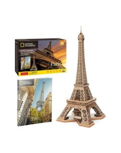 3D пазл National Geographic Париж 80 деталей Cubicfun