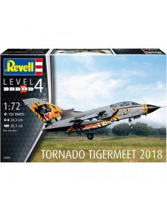 Сборная модель Истребитель бомбардировщик Tornado ECR Tigermeet 2018 1 72 Revell