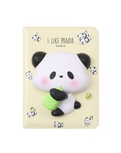Блокнот со сквишем Панда I Like Panda А5 Mihi mihi
