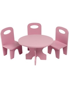 Набор мебели для кукол Классика стол стулья Paremo