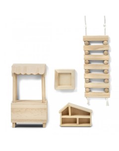 Набор деревянной мебели для домика Сделай сам Игрушки Lundby