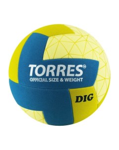 Мяч волейбольный Dig размер 5 Torres