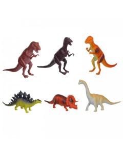 Набор животных Ребятам о Зверятах Динозавры 8 10 дюймов 6 шт Bondibon