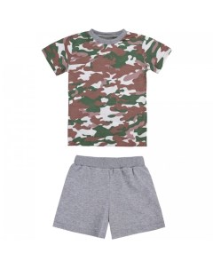 Комплект одежды для мальчика Камуфляж футболка шорты Babycollection