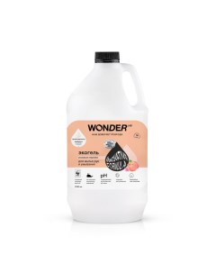 Жидкое мыло для рук и умывания экологичное с ароматом розовых персиков 3780 мл Wonder lab