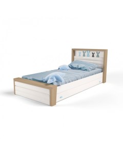 Подростковая кровать Mix Bunny 4 с мягким изножьем 160x90 см Abc-king