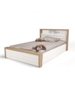 Подростковая кровать Mix Ocean 6 c подъёмным механизмом и мягким изножьем 190x120 см Abc-king