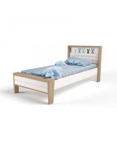 Подростковая кровать Mix Bunny 2 с мягким изножьем 160x90 см Abc-king