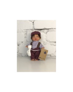 Кукла Джестито мальчик в фиолетовом улыбается 18 см Lamagik s.l.