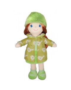 Кукла рыжая в зелёном пальто 36 см Abtoys