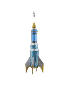 Ёлочная игрушка Decor Ракета 17 см Erich krause