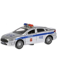 Машина металлическая со светом и звуком Ford Mondeo Полиция 12 см Технопарк